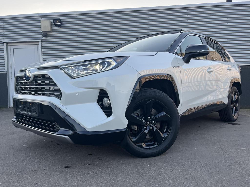 Toyota RAV4 2.5 Hybrid AWD Bi-Tone edition Trekhaak, Schuif/, Automaat, Gebruikt, Euro 6, 4 cilinders