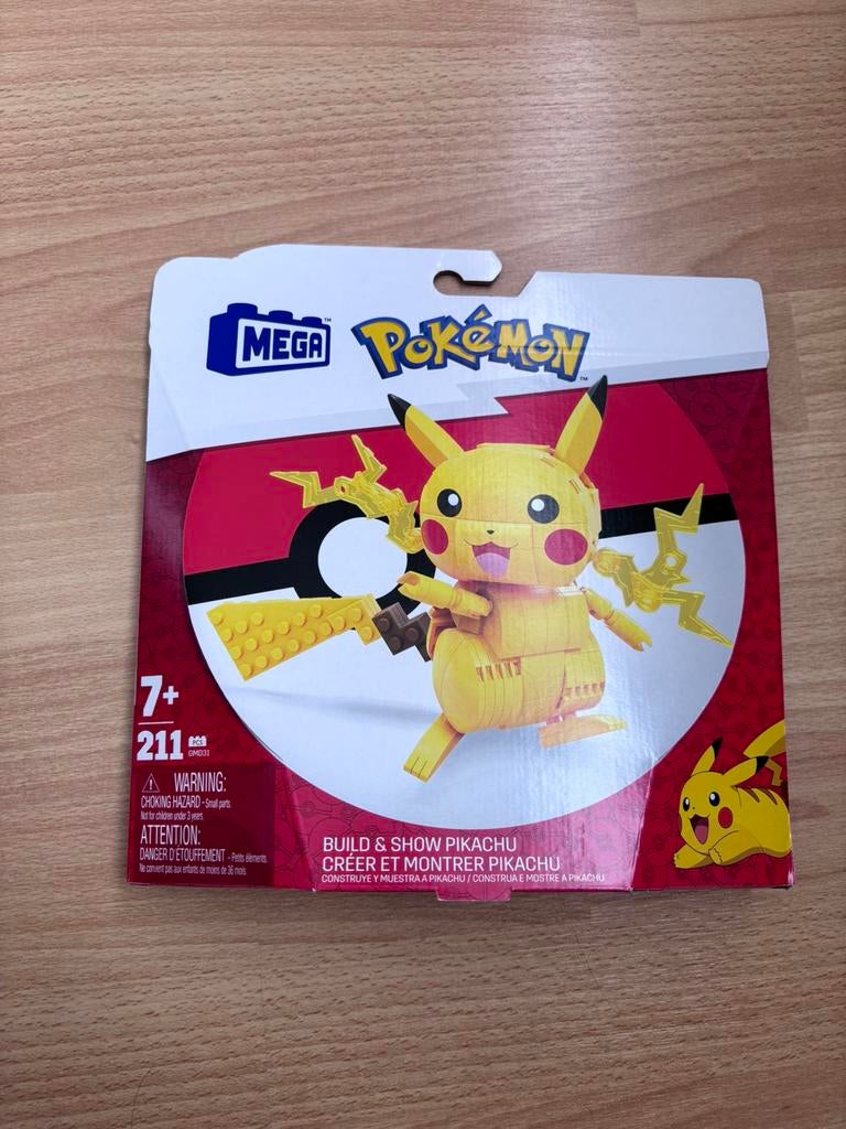 Mega Pokémon Pikachu, Ophalen of Verzenden, Nieuw