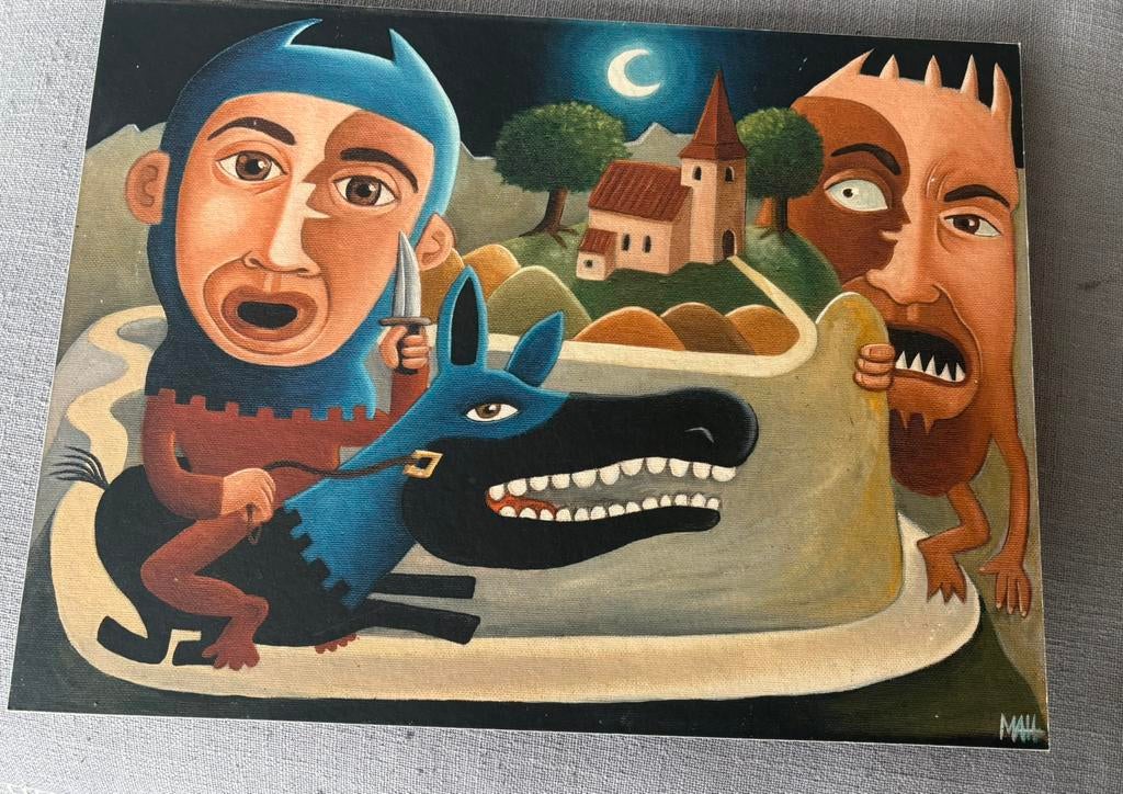 Giclee van kunstenaar, Antiek en Kunst, Ophalen