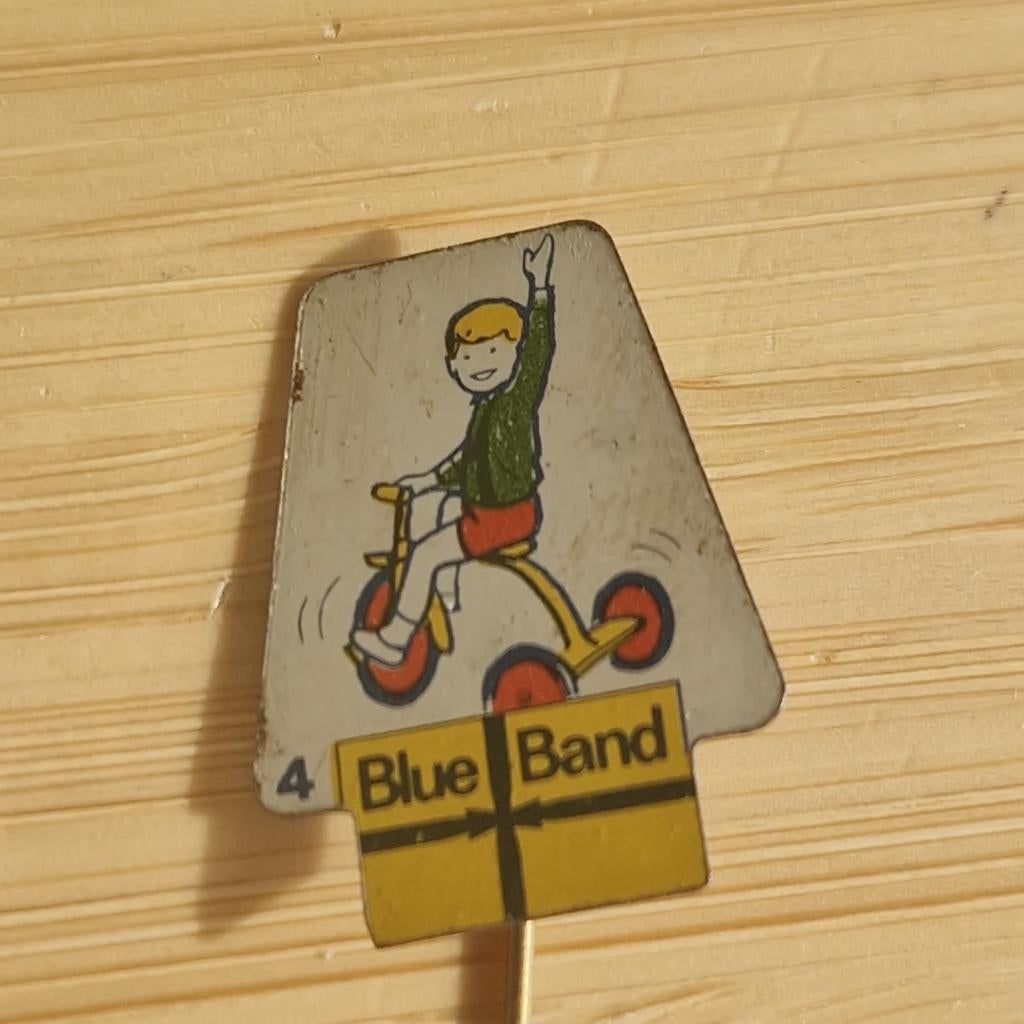 SPELDJE Blueband driewieler, Verzamelen, Ophalen of Verzenden, Gebruikt, Merk