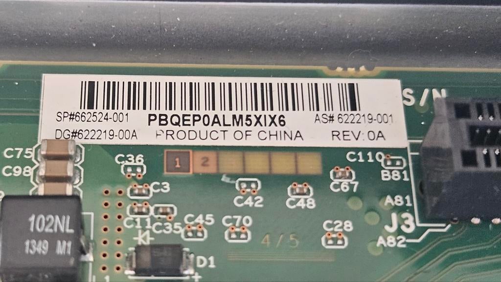 HPE ProLiant Riser Board 622219-001 - PCIe x16, x8, Ophalen of Verzenden, Gebruikt