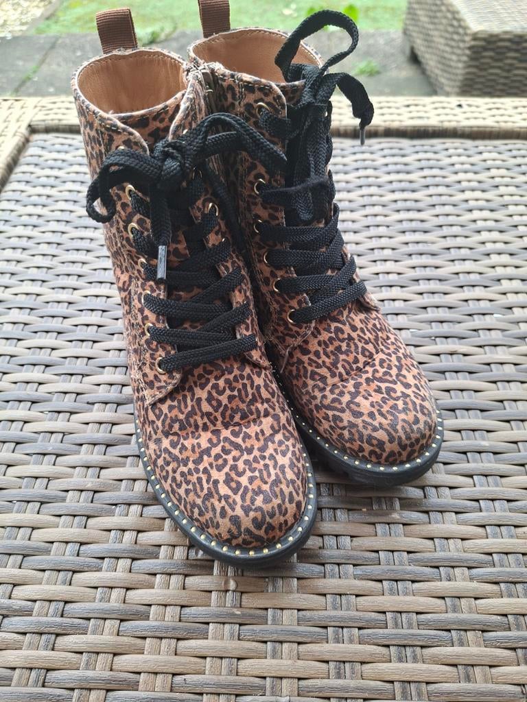 Enkellaarsjes tijgerprint maat 30, Meisje, Graceland, Ophalen of Verzenden, Laarzen