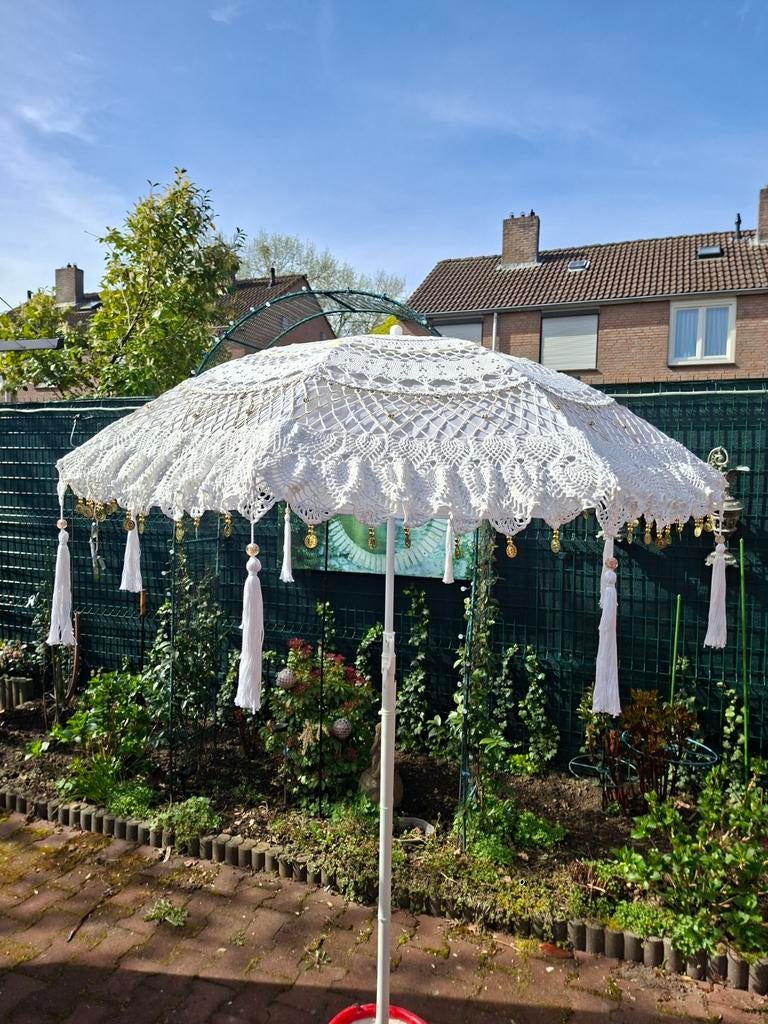 Parasol "Ibiza style", Tuin en Terras, Parasols, Nieuw, 1 tot 2 meter, Ophalen