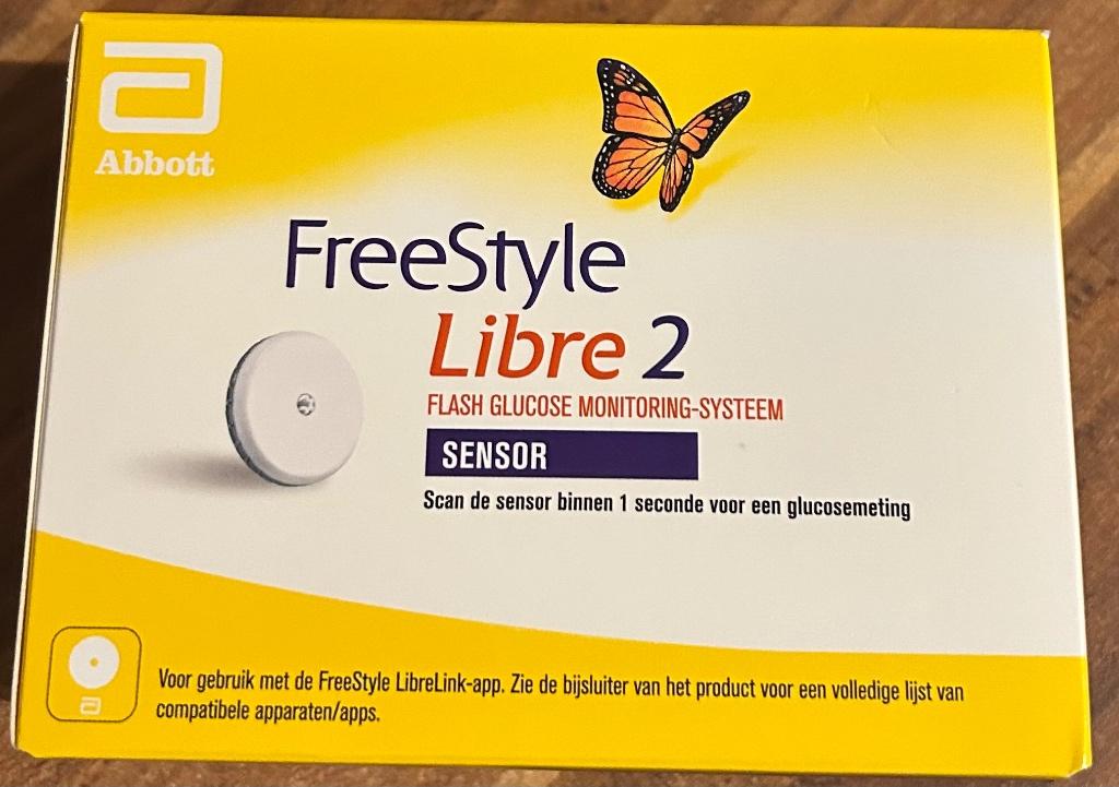 FreeStyle Libre 2 sensor, Diversen, Verpleegmiddelen, Ophalen of Verzenden, Nieuw