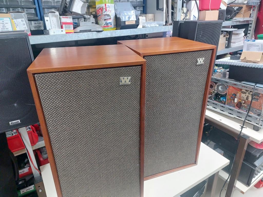Fraaie set Wharfedal Linton 3 Vintage, Audio, Tv en Foto, Luidsprekers, Wharfedale, 120 watt of meer, Nvt, Ophalen