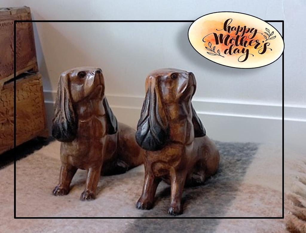 Houten Honden – Basset Hond   MOEDERDAG, Ophalen of Verzenden