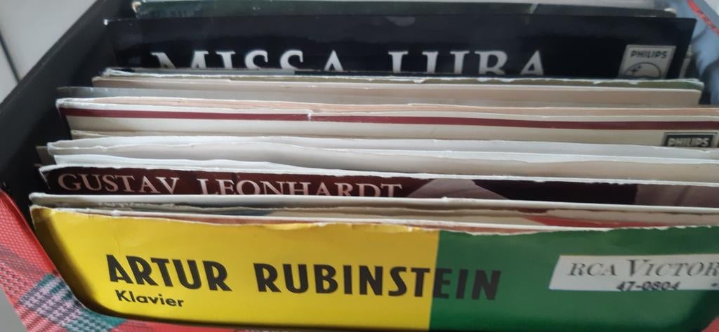 Koffertje incl.43 EP's/Singles.Klassiek.Foto's.!G-Zst. s, Cd's en Dvd's, Vinyl Singles, Ophalen of Verzenden, Gebruikt