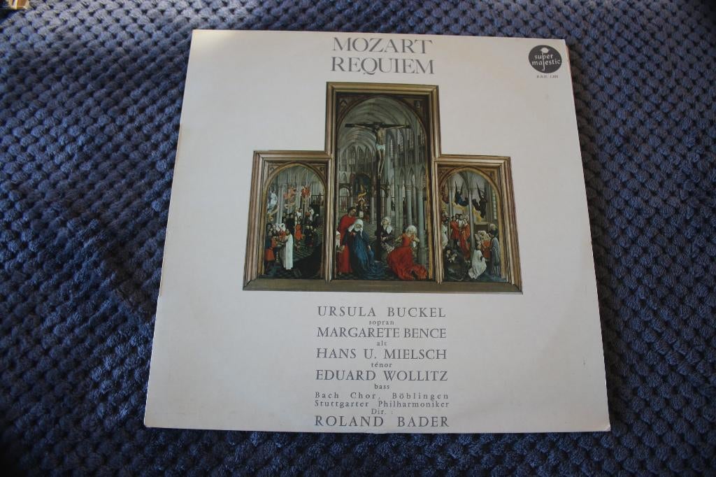 Klassiek op vinyl-Mozart Requiem op dirigent, Gebruikt, Overige formaten, Overige typen, Ophalen of Verzenden