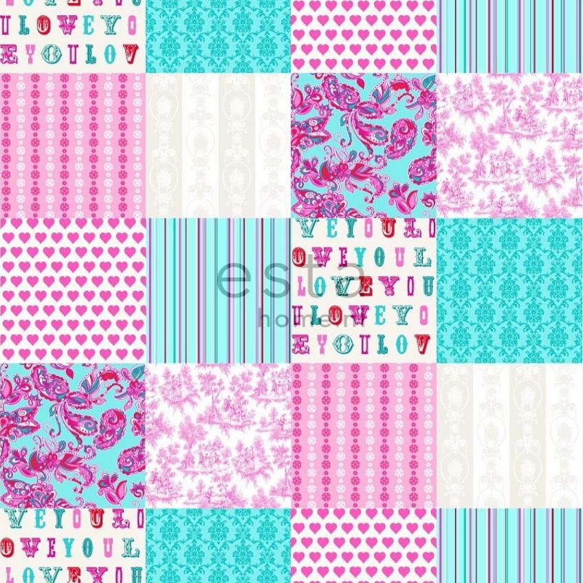 Esta Behang paneel, Ophalen of Verzenden, Minder dan 10 m², Paars