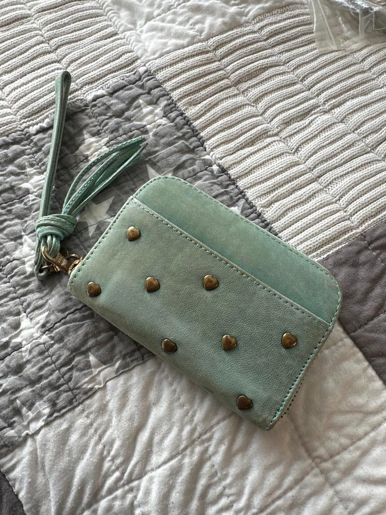 FAB portemonnee, Sieraden, Tassen en Uiterlijk, Portemonnees, Ophalen of Verzenden, Gebruikt, Groen, Overige merken