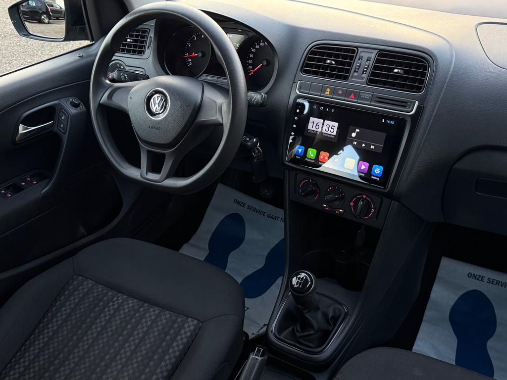 Volkswagen Polo 1.0 Comfortline - CARPLAY - AIRCO - 5 DEURS, Auto's, Stof, Euro 6, Bedrijf, Handgeschakeld