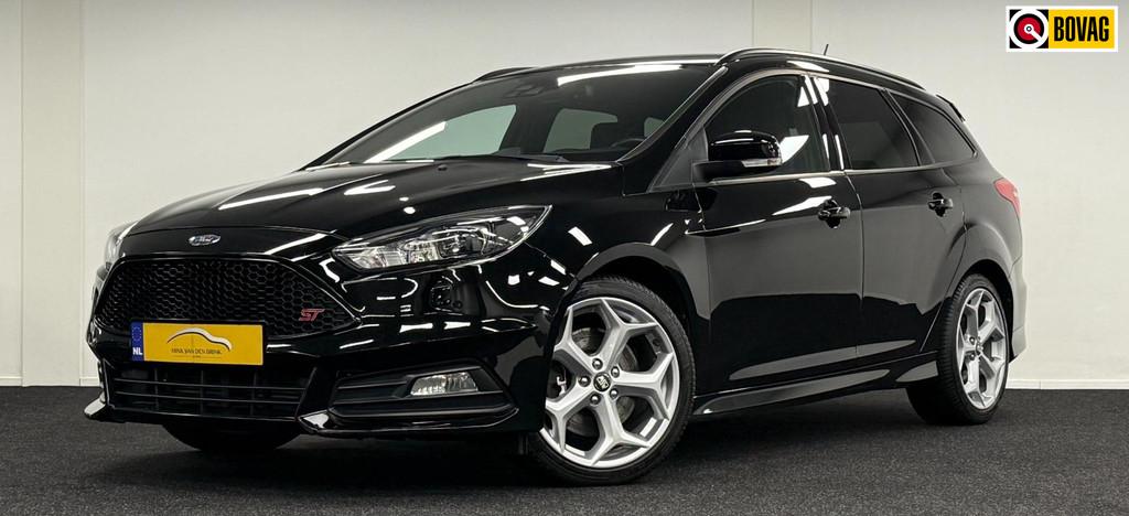 Ford Focus 2.0 ST*250PK*DealerOh*Navi*Carplay*Xenon*Stoel&St, Auto's, 15 km/l, Gebruikt, Zwart, 4 cilinders