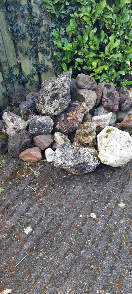 Decoratieve Rotsen en Keien voor Tuin of Vijver, Tuin en Terras, Grind, Keien en Split, Ophalen, Overige materialen, Gebruikt