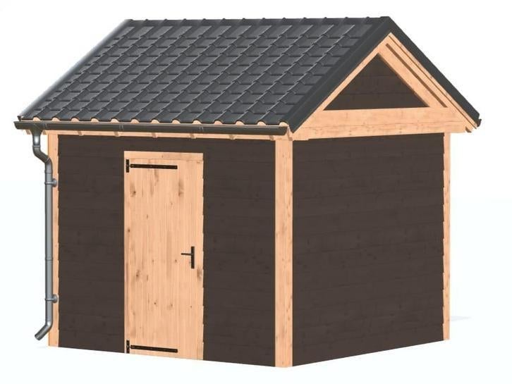 Tuinschuur 3x3m - Ideaal voor opslag!, Tuin en Terras, Bergingen en Tuinkasten, Ophalen of Verzenden, Gebruikt, Hout, Overige typen