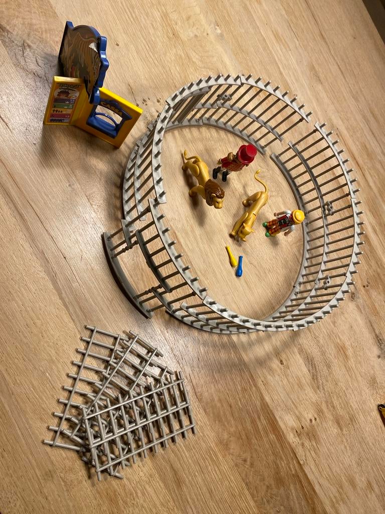 Playmobil Circus leeuwenkooi, Ophalen of Verzenden, Gebruikt, Los playmobil