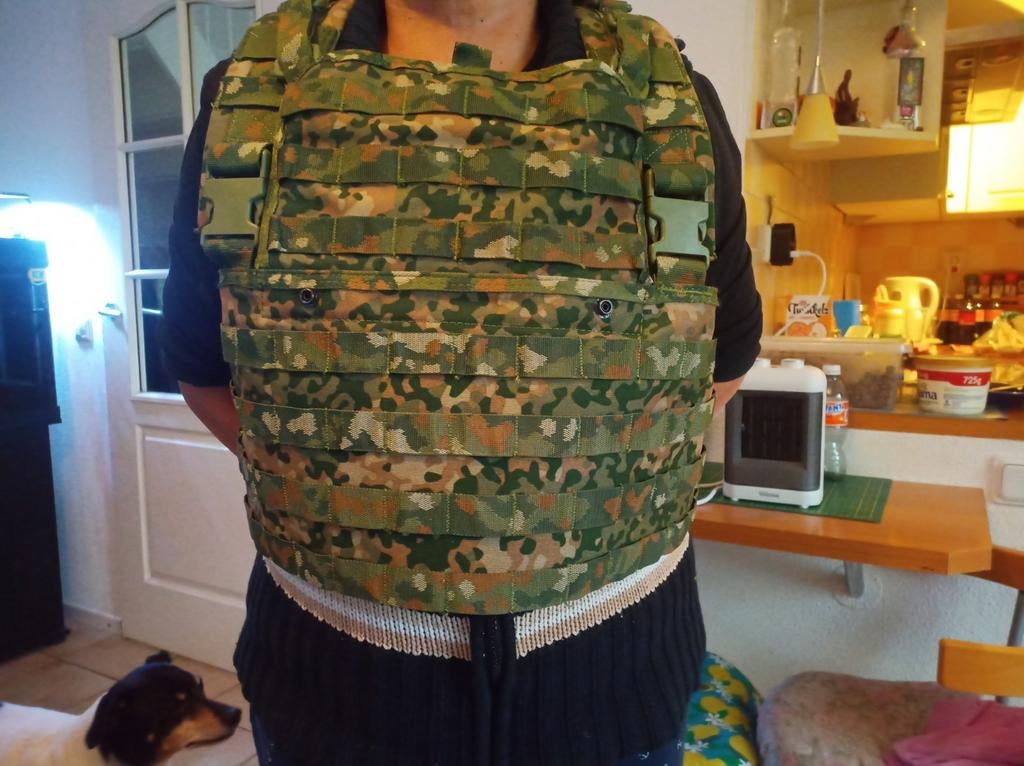 Nfp chest rig origineel, Ophalen of Verzenden, Landmacht, Nederland, Kleding of Schoenen