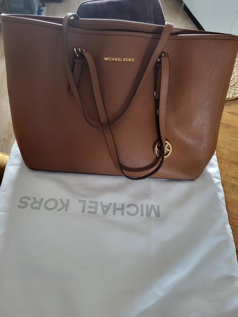 Michael Kors schoudertas bruin, Ophalen of Verzenden