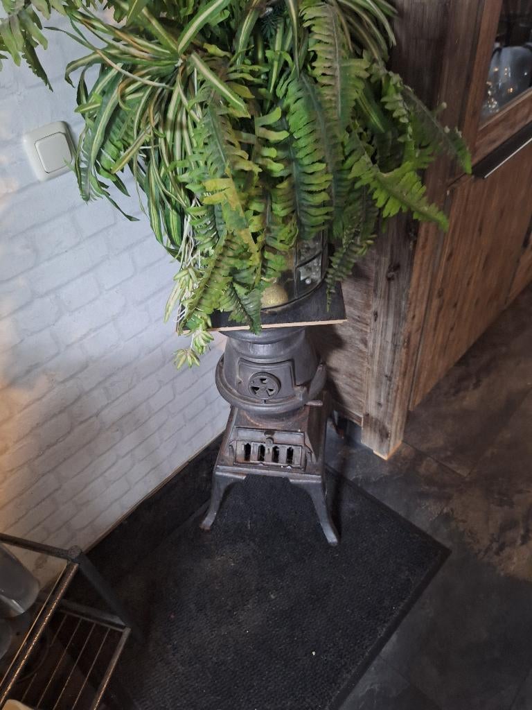 Potkacheltje, Huis en Inrichting, Ophalen, Gebruikt, Vrijstaand, Hout