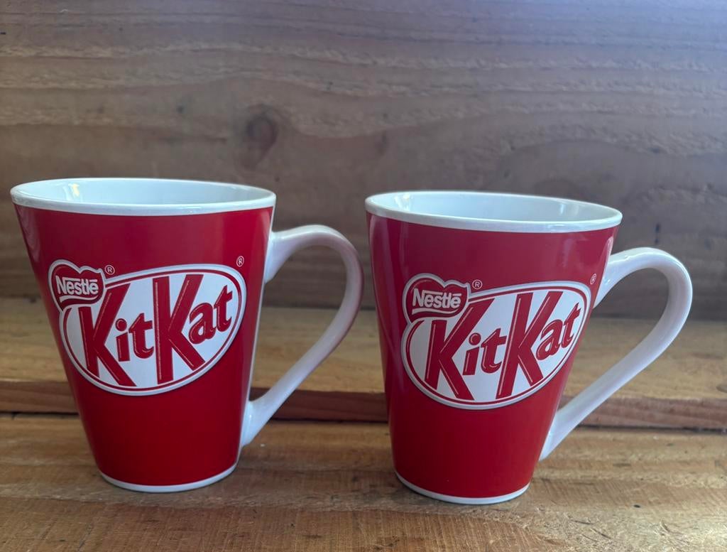 Kit kat mokken, Verzamelen, Ophalen of Verzenden, Zo goed als nieuw, Gebruiksvoorwerp