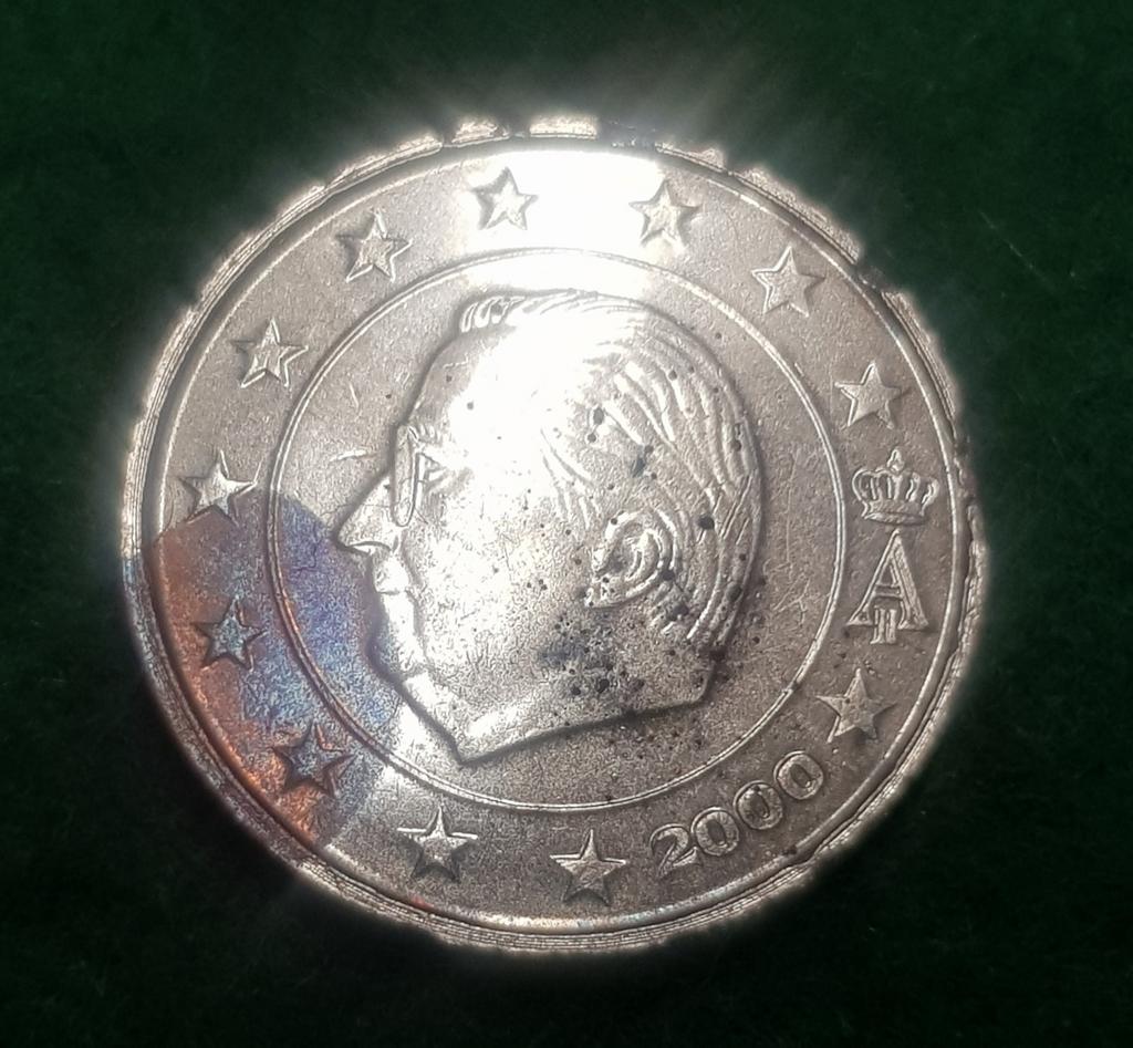 Misslag Belgë 2 euro cent., Postzegels en Munten, Munten | Europa | Euromunten, Ophalen of Verzenden, België, 2 cent, Losse munt