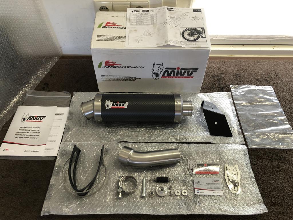 Mivv GP carbon uitlaat demper Suzuki GSXR600 GSXR750 11-16, Gebruikt, Zona Industriale 64027 SantÂOmero (TE) Abruzzo Â Italia