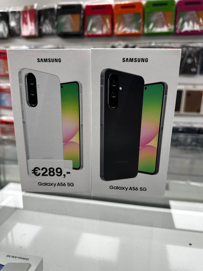Samsung Galaxy A56 A36 A26 A17 A07 Nieuw 128GB/256GB, Zwart, Touchscreen, Nieuw, Ophalen of Verzenden