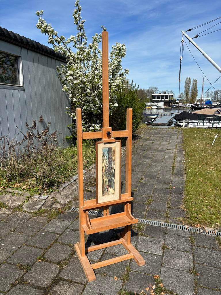 Grote schildersezel, Hobby en Vrije tijd, Schilderen, Ophalen of Verzenden, Gebruikt, Ezel