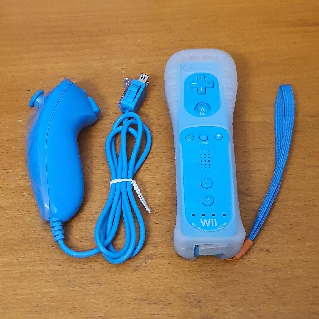 Originele Nintendo Wii Controller Motionplus met Nunchuk, Gebruikt, Overige genres, 1 speler, Ophalen of Verzenden