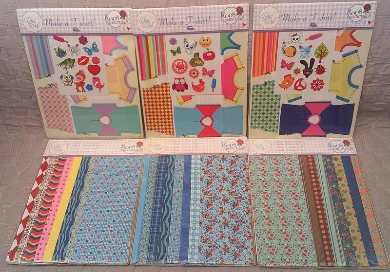 6x DRESS your Doll zelfmaak kant en klaar pakketjes barbiekl, Ophalen of Verzenden, Nieuw, Knutselwerk