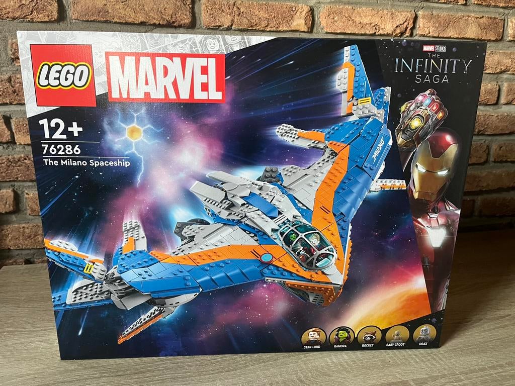 Lego 76286 Guardians of the Galaxy: The Milano Marvel, Ophalen of Verzenden, Nieuw, Complete set, Lego