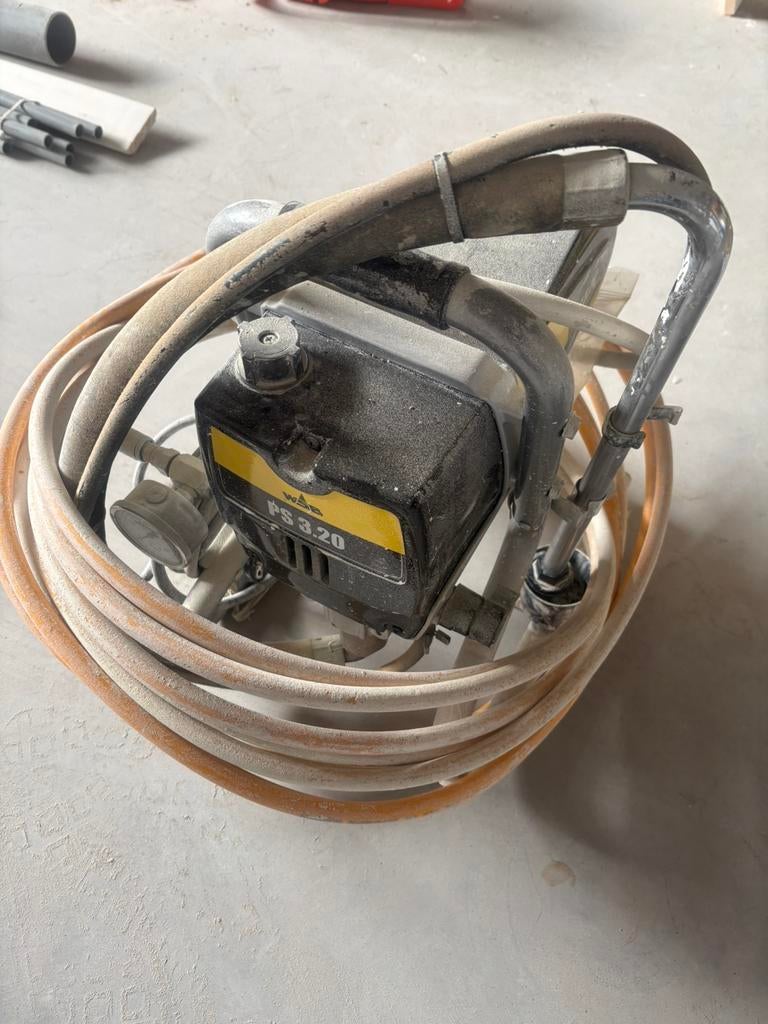 Verfspuit wagner 3.20, Ophalen of Verzenden, Gebruikt, Verfspuit of Verfpomp