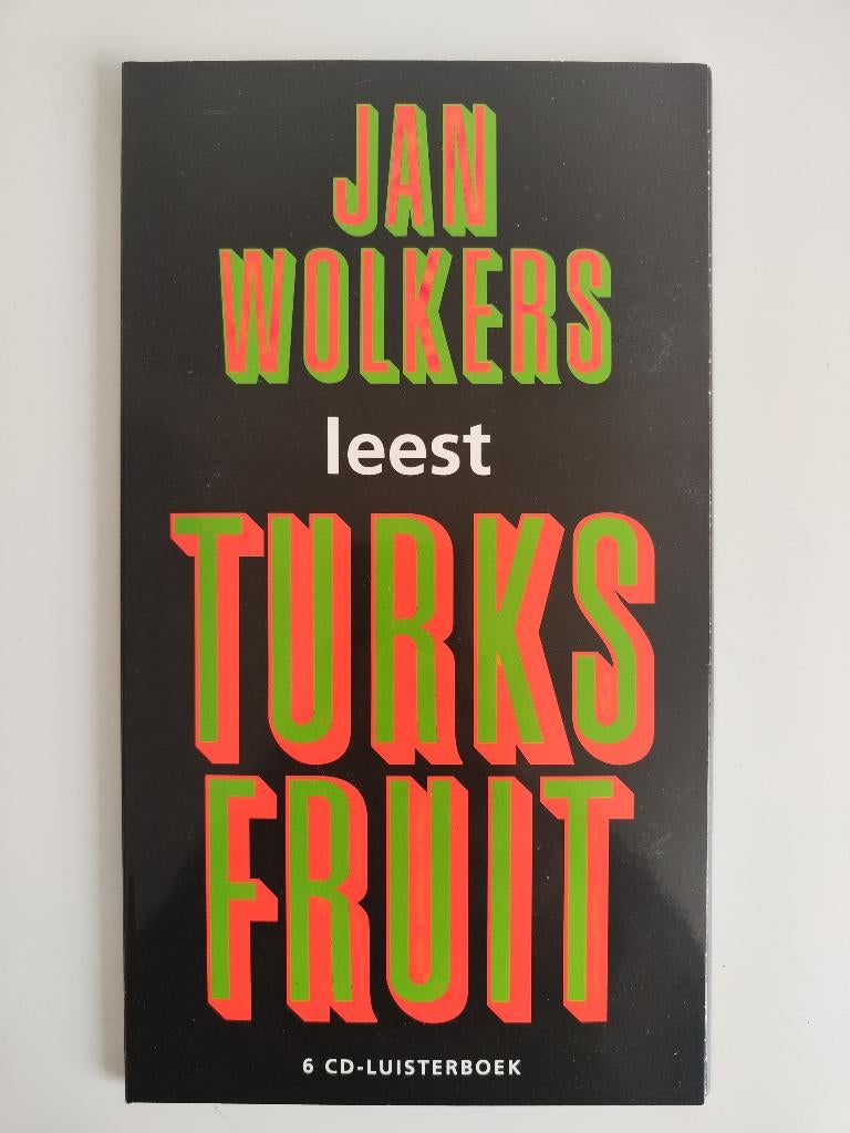Jan Wolkers - Turks fruit - 6 CD Luisterboek, Boeken, Luisterboeken, Cd, Jan Wolkers, Ophalen of Verzenden, Volwassene