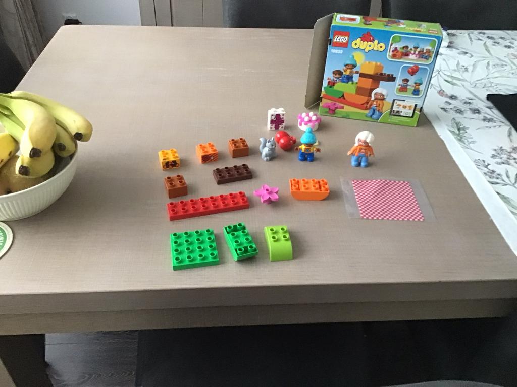 Duplo verjaardags partijtje, Overige thema's, Ophalen of Verzenden, Zo goed als nieuw, Duplo