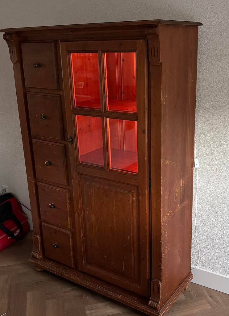 Spekkast, Ophalen, Gebruikt, Met deur(en), 25 tot 50 cm