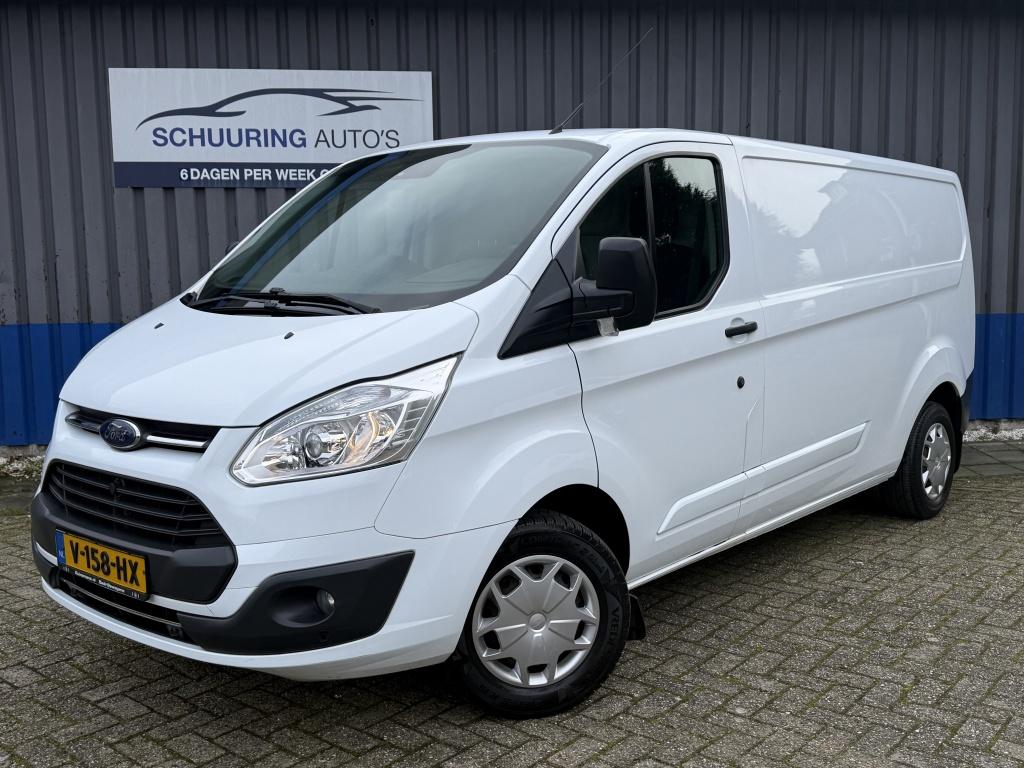 Ford Transit Custom 290 2.0 TDCI L2H1 Tr (bj 2017), Voorwielaandrijving, Euro 6, 4 cilinders, Wit