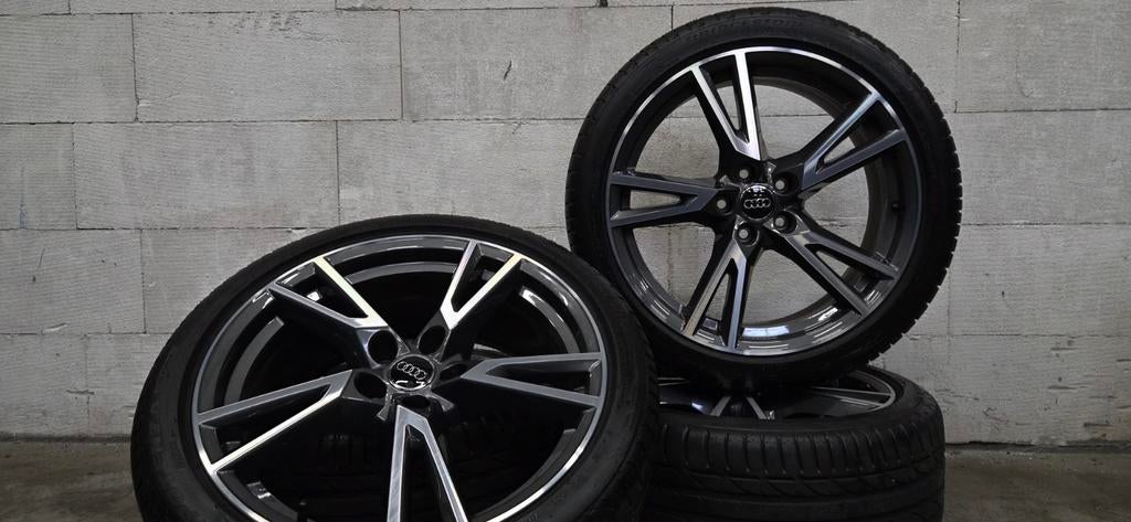 19" Audi A4 B8 B9 S-line orig velgen winter zomerbanden zgan, 19 inch, Banden en Velgen, Nieuw, Ophalen of Verzenden