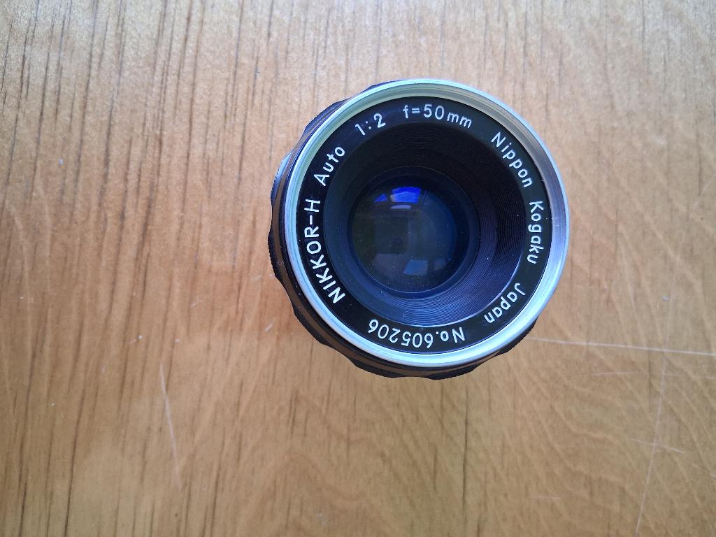 Nikon analoge lens 50mm f2 (non AI), Ophalen of Verzenden, Gebruikt, Telelens, Zoom
