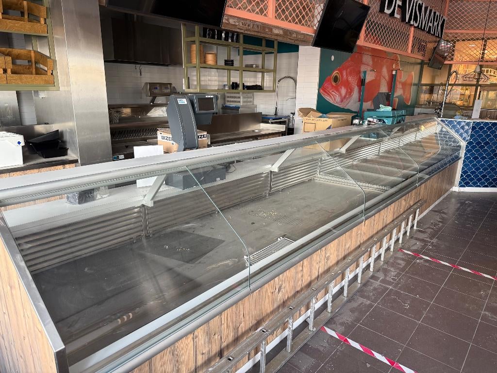 gekoelde toonbank/vitrine, Zakelijke goederen, Horeca | Keukenapparatuur, Ophalen, Nieuw zonder verpakking, Fornuis, Frituur en Grillen
