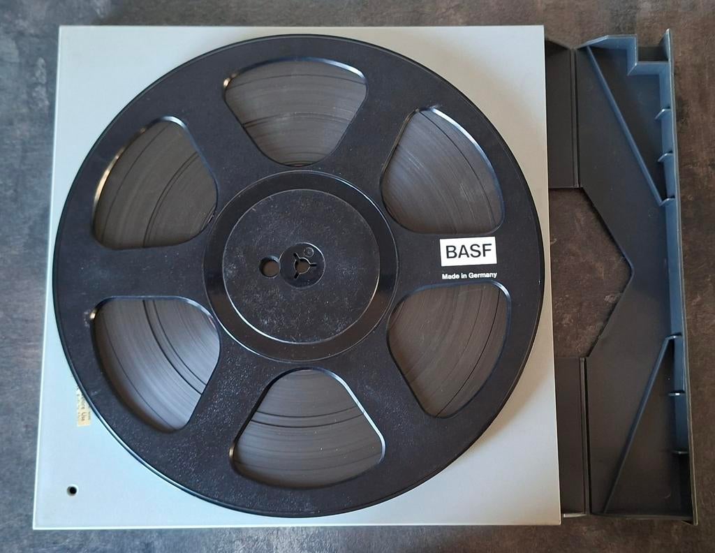 BASF Spoel met band - Made in Germany 26 cm, Audio, Tv en Foto, Bandrecorders, Ophalen of Verzenden, Onderdeel, Met banden