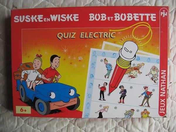 van Suske & Wiske "Quiz Electric" (Electro), Verzamelen, Stripfiguren, Ophalen of Verzenden, Suske en Wiske, Zo goed als nieuw