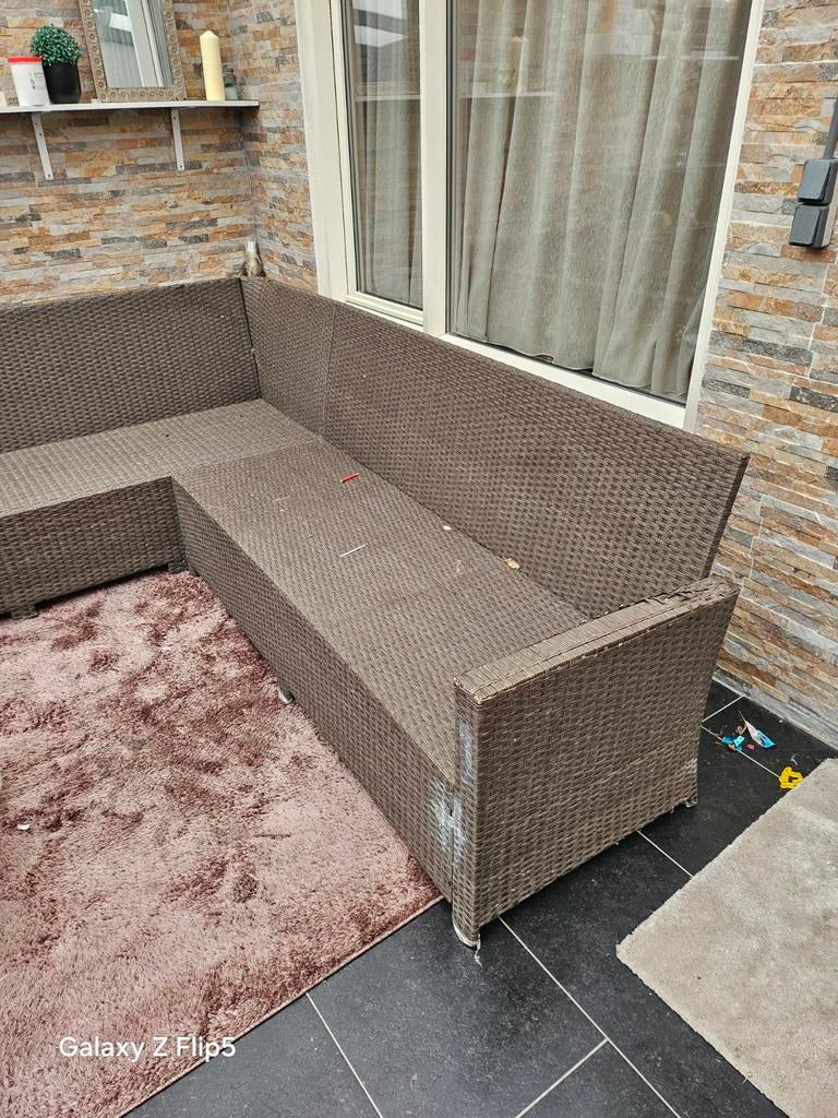 Tuin terras, Tuin en Terras, Tuinsets en Loungesets, Ophalen of Verzenden, Gebruikt