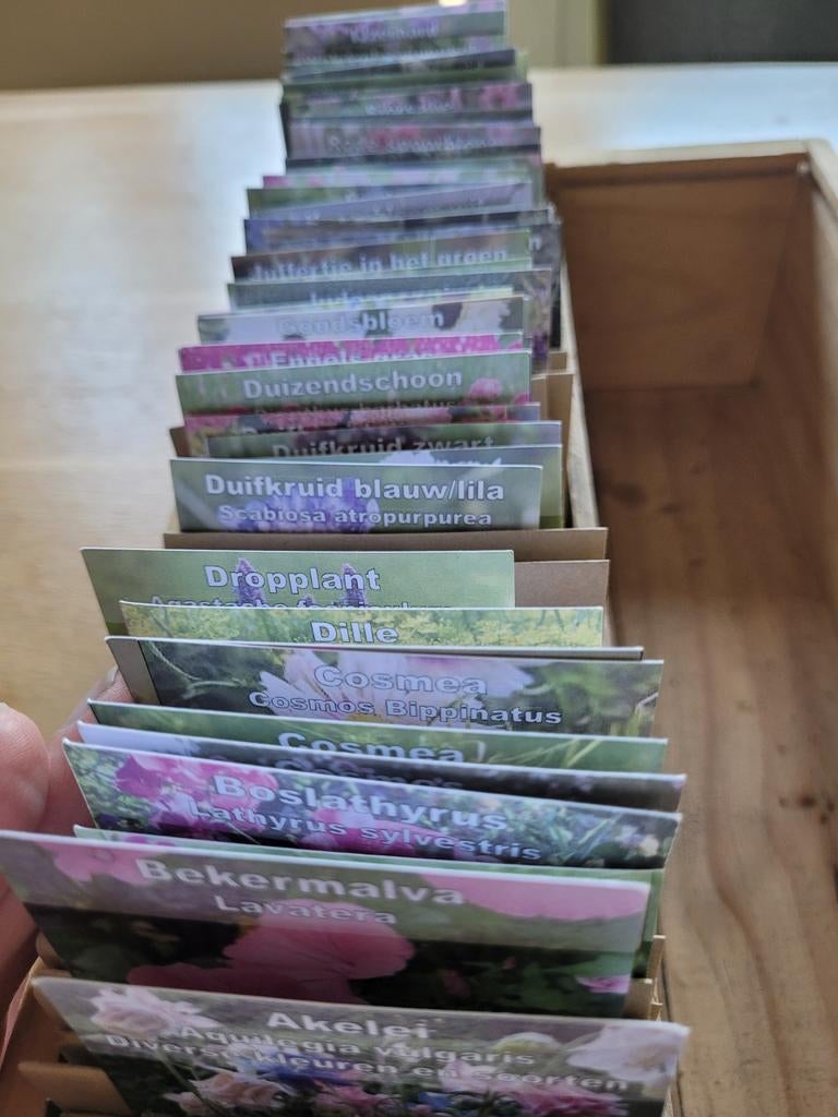 Biologische bloemenzaden / pluktuin, Ophalen of Verzenden
