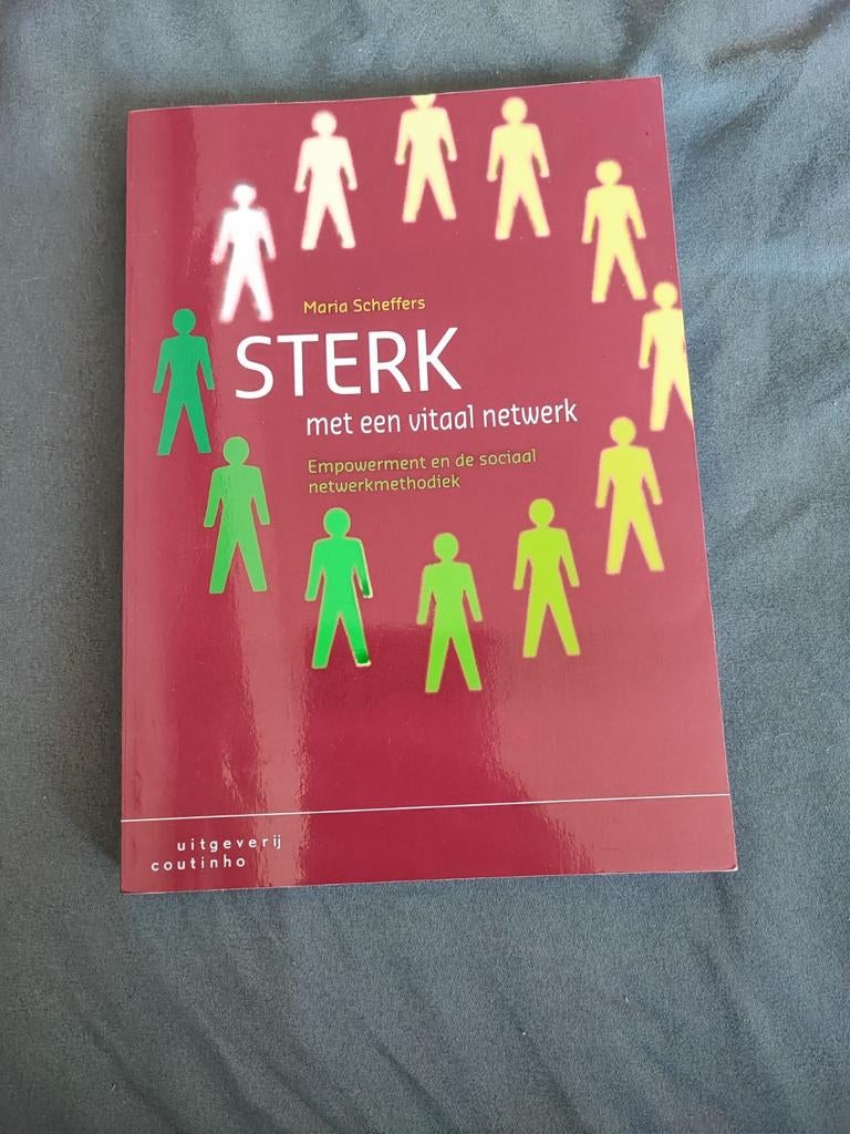 Maria Scheffers - Sterk met een vitaal netwerk, Sociale wetenschap, Ophalen of Verzenden, Maria Scheffers, Zo goed als nieuw