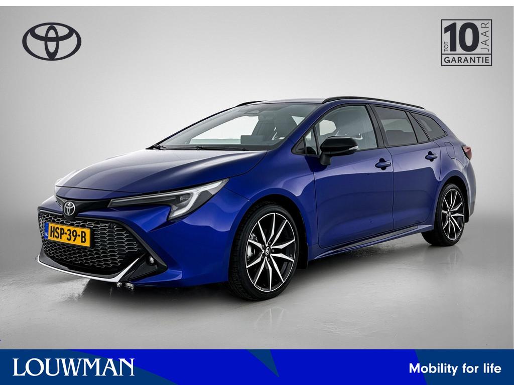 Toyota Corolla Touring Sports Hybrid 140 GR Sport | Navigati, Auto's, Toyota, 12 maanden, 450 kg, 4 cilinders, Blauw