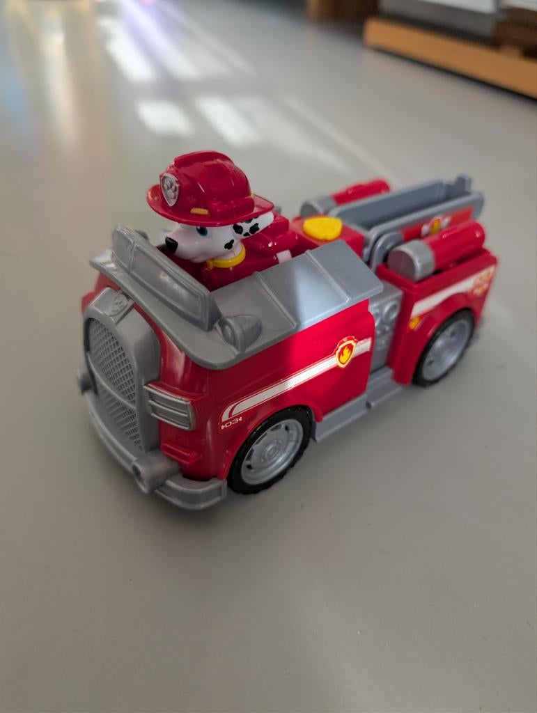 Paw Patrol Marshall brandweerwagen, Kinderen en Baby's, Speelgoed | Speelgoedvoertuigen, Ophalen of Verzenden