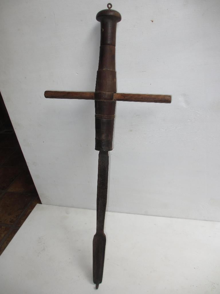 Antieke schulpboor  karrewielen Borstnaafboor  lepelboor, Antiek en Kunst, Ophalen of Verzenden