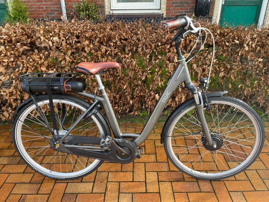 Qwic N7.1, elektrische fiets, voorwielmotor, 51 tot 55 cm, Ophalen of Verzenden, Zo goed als nieuw
