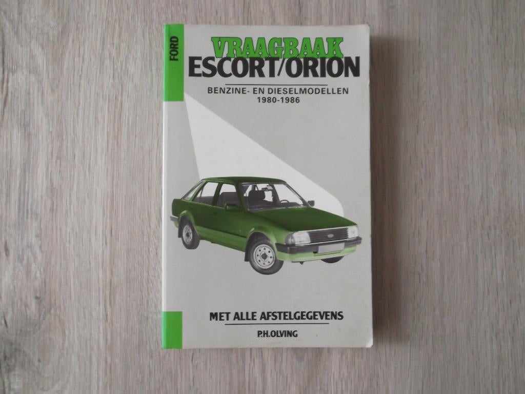 Autovraagbaak Escort/Orion. Benzine/diesel. 1980 - 1986., Verzenden