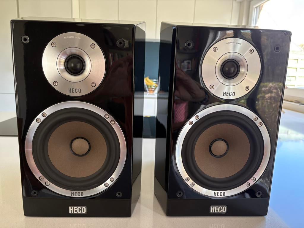 Heco Celan XT301, Zo goed als nieuw, 120 watt of meer, Front, Rear of Stereo speakers, Ophalen