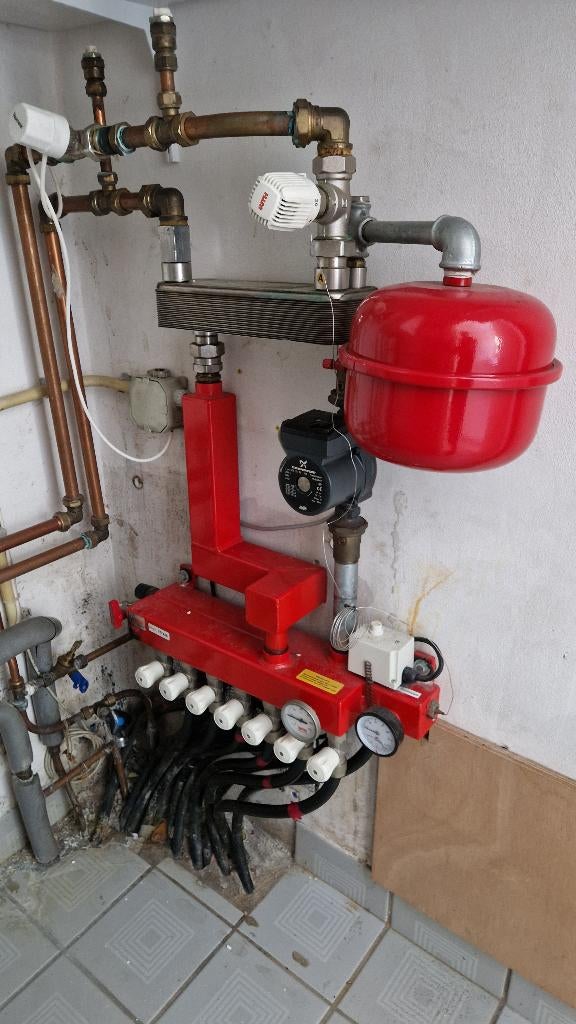 WTW Vloerverwarming verdeler ( 634 ), Ophalen, Gebruikt, Minder dan 30 cm, Overige typen